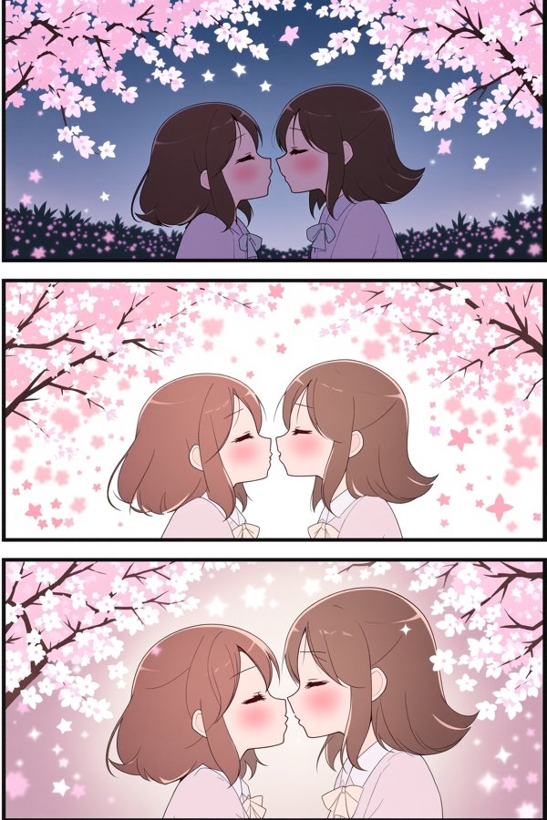 樱Trick - 日本漫画百合番剧封面